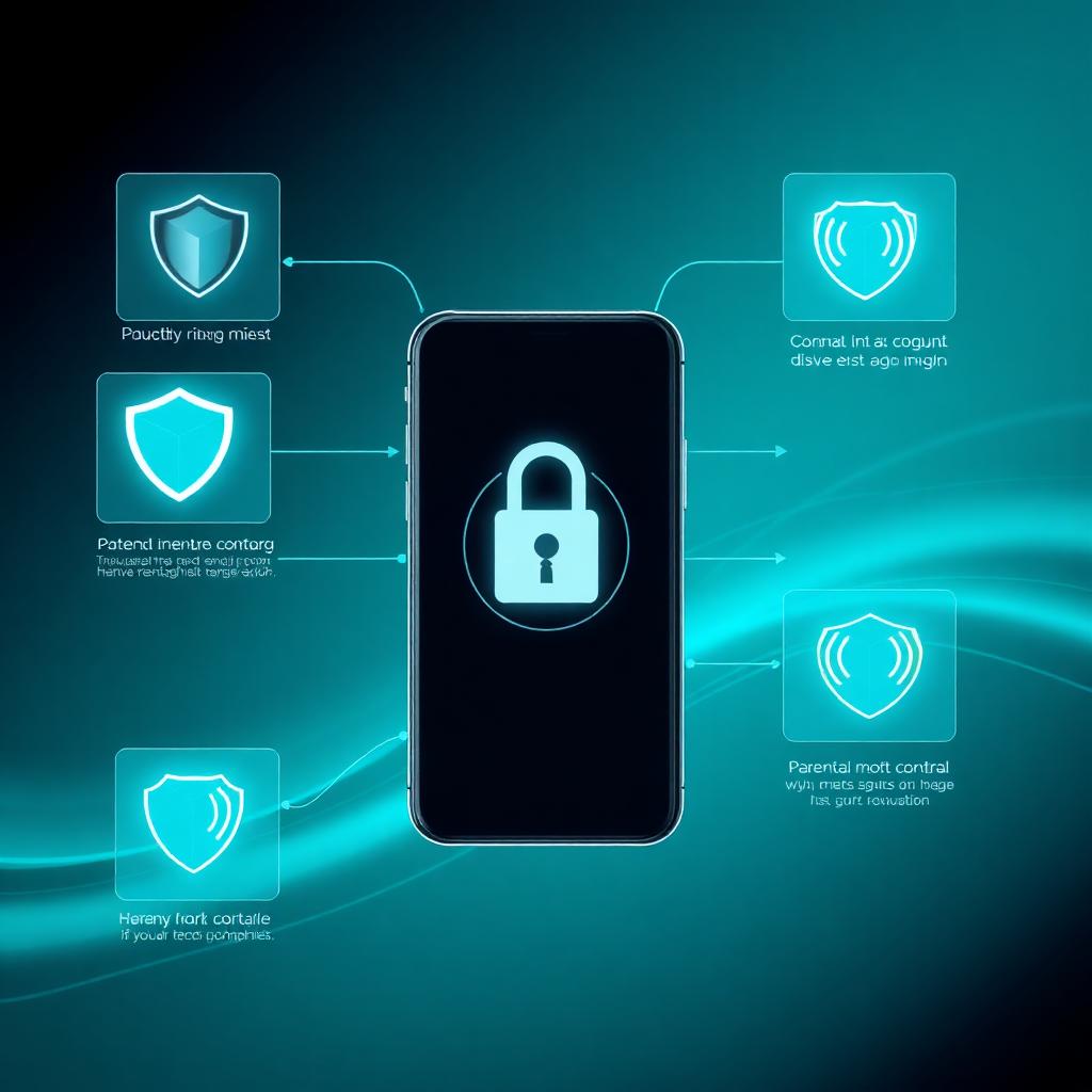 Smartphone monitoring features and parental controls