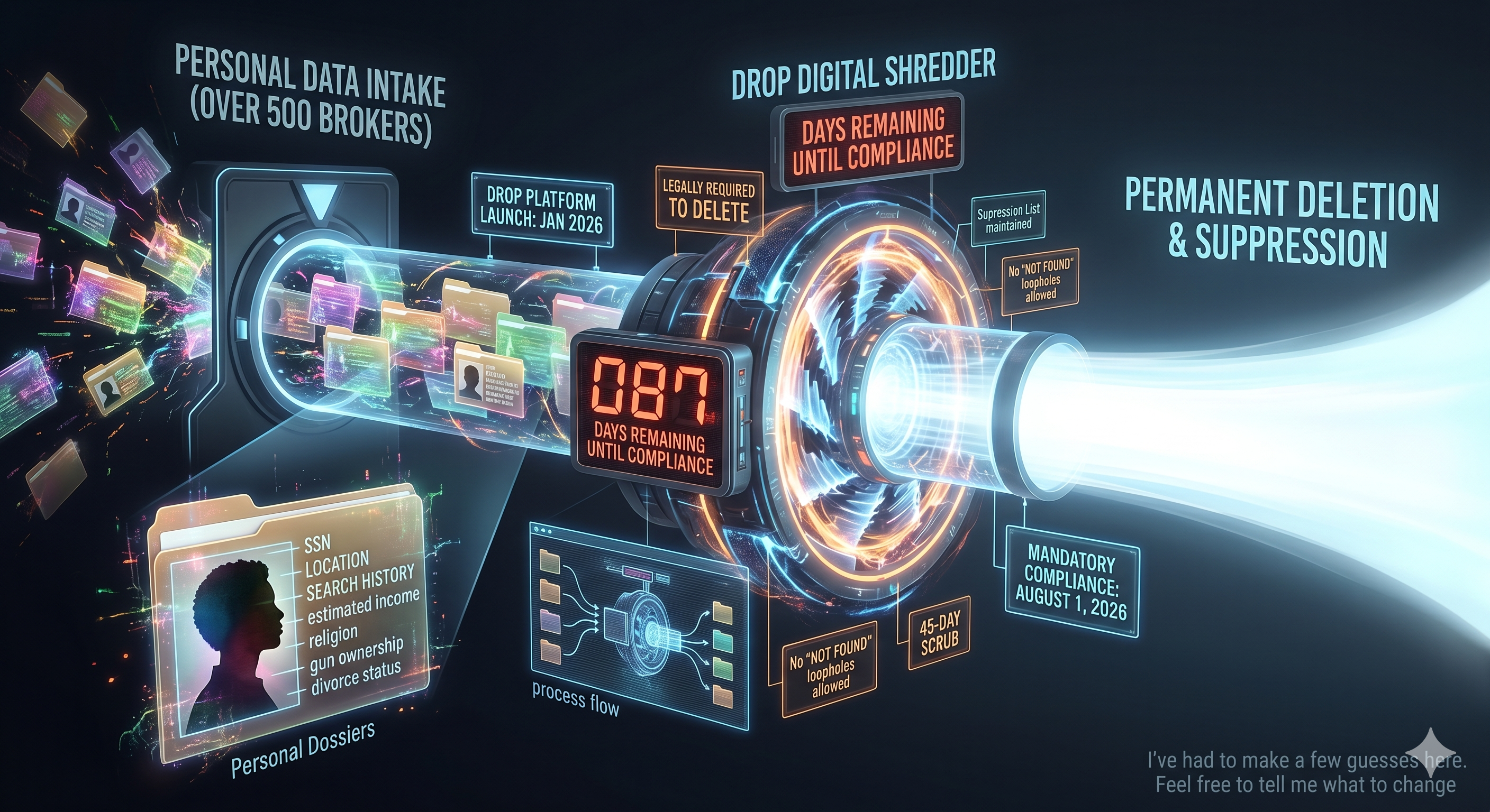 The Data Broker Industry Has 87 Days to Do the Bare Minimum. Clock's Ticking.