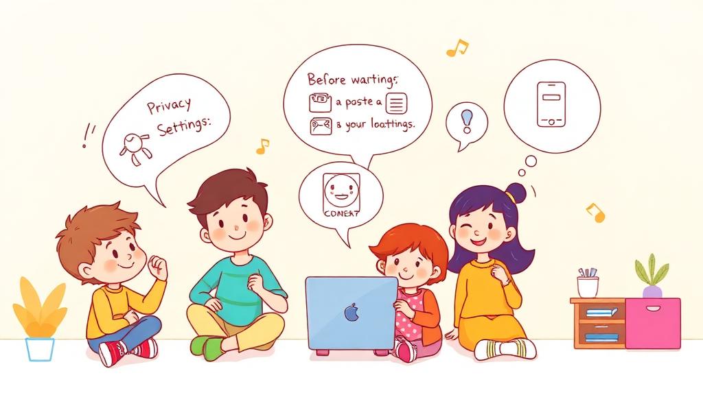 Online Boundaries: Teaching Kids When Sharing Isn't Caring