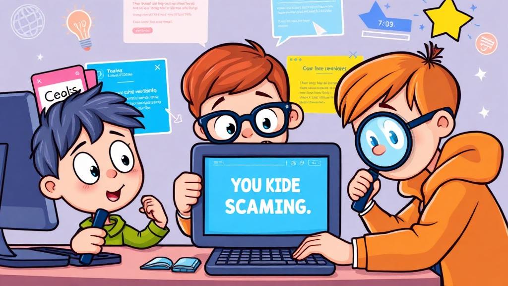 Scam Busters: Teaching Kids to Be Digital Detectives