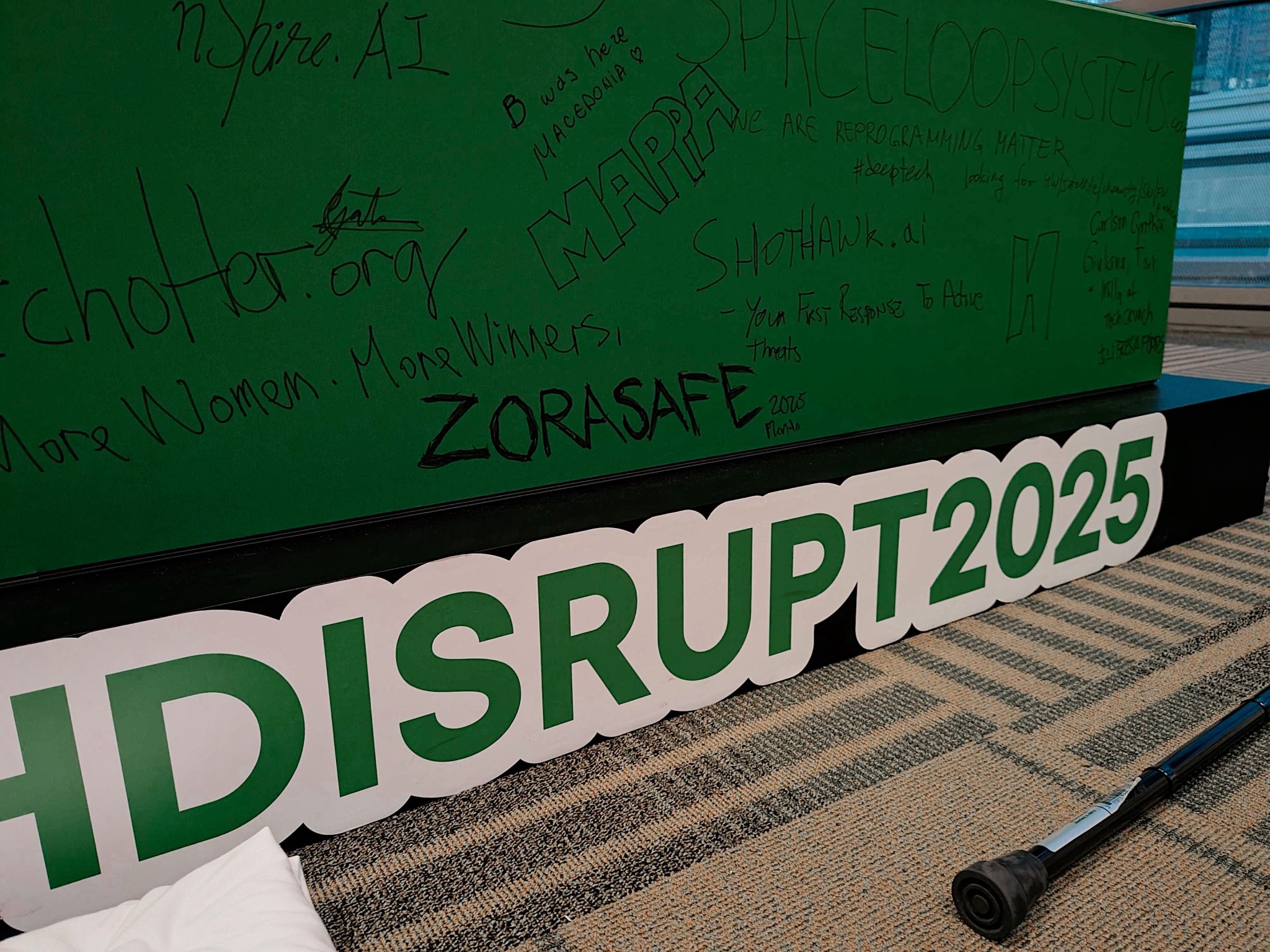 Leaving Our Mark at TechCrunch Disrupt 2025